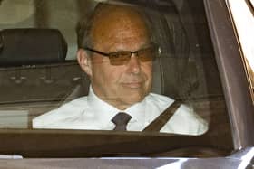 Glyn Razzell leaving the Royal Courts of Justice on Tuesday