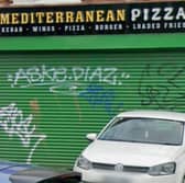 Mediterranean Pizza in School Road, Birmingham.