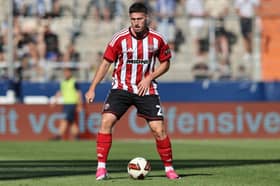Matt Doherty in action for Sheffield United