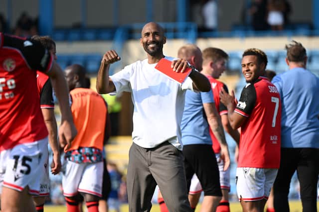 Lee Grant has made a promising start to his spell as Walsall head coach.