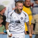 Jamie Cooke celebrates