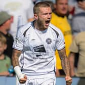 Jamie Cooke celebrates