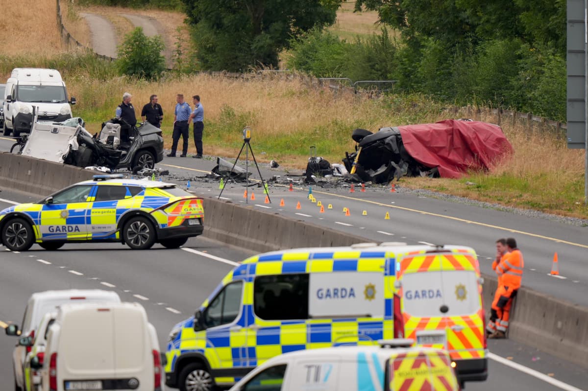 Five teenagers dead after crash involving car on wrong side of motorway