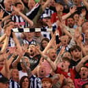 Albion fans at Norwich in the 2-1 win last weekend.