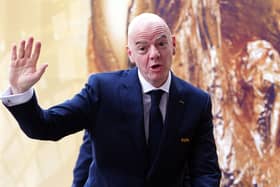 FIFA president Gianni Infantino pictured at the 2026 World Cup final
