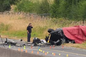 Kildare crash scene