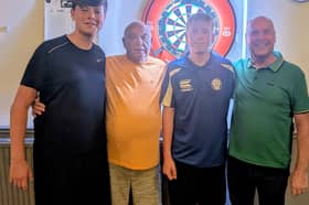 (Left to right): Olly Garrett, Paul Price, Sam Ferguson and Ian Stanton.
