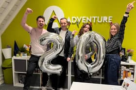 The team at Adventure Graphics in Sutton Coldfield