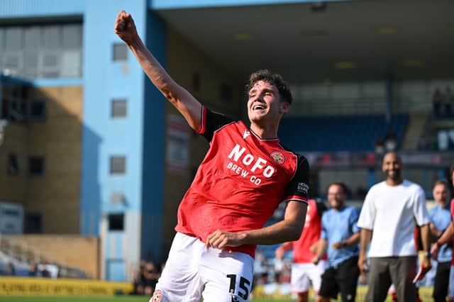 Walsall loanee Isaac Moore has scored once in 12 appearances in all competitions.