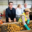 Andy Burnham visits Cornwall