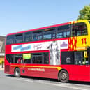 Bus services have been diverted because of a collision