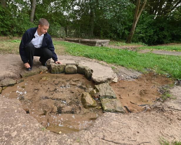 Dan takes a look at the Sand Well, in West Bromwich, the historic well that gave the borough it's name
