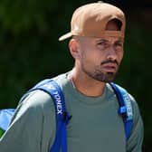 Nick Kyrgios at Wimbledon