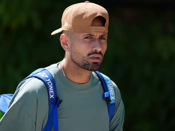 Nick Kyrgios at Wimbledon