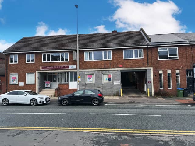 The funeral home in Three Shires Oak Road