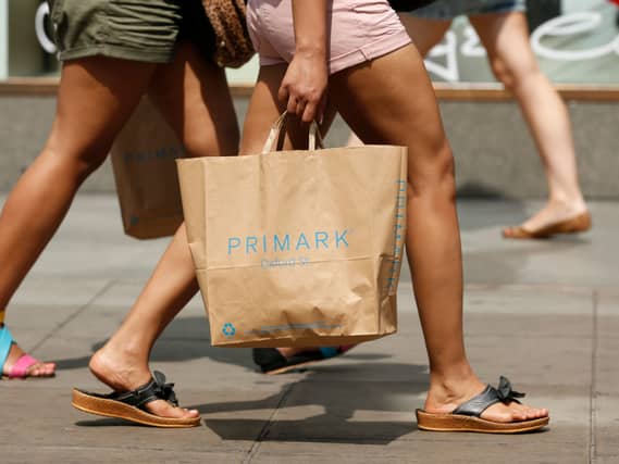 Woman with a shopping bag