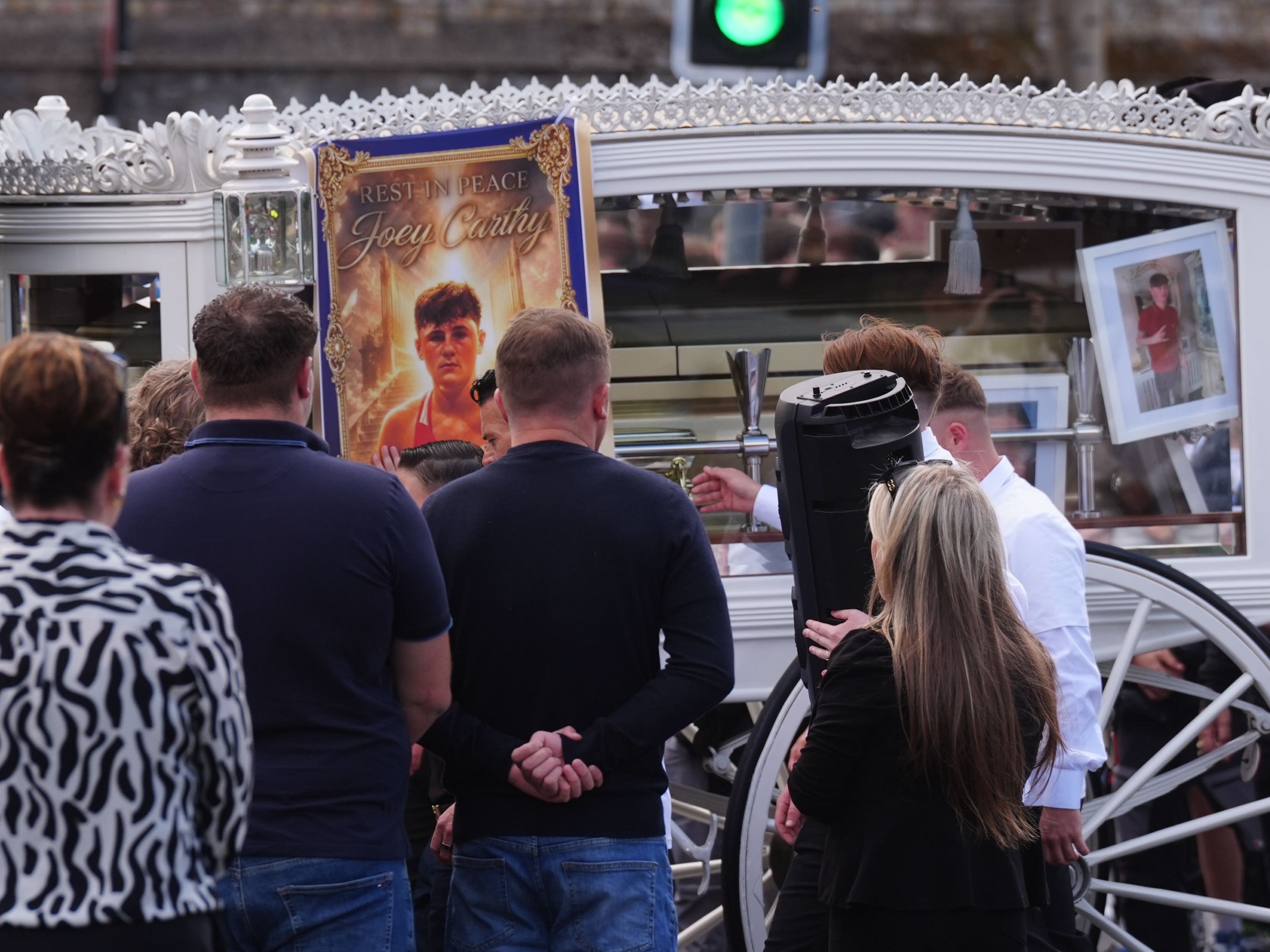 Funeral held for teenager killed in wrong-way motorway crash