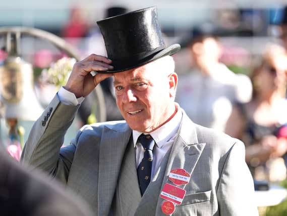 Trainer Wesley Ward at Royal Ascot