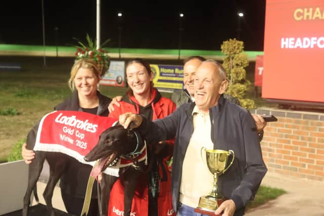 Headford Dane after last year's Gold Cup win.