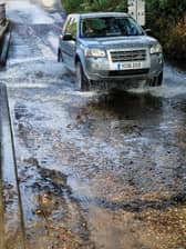 Rain across the region has raised concerns around the Furnace Grange Road ford at Trescott