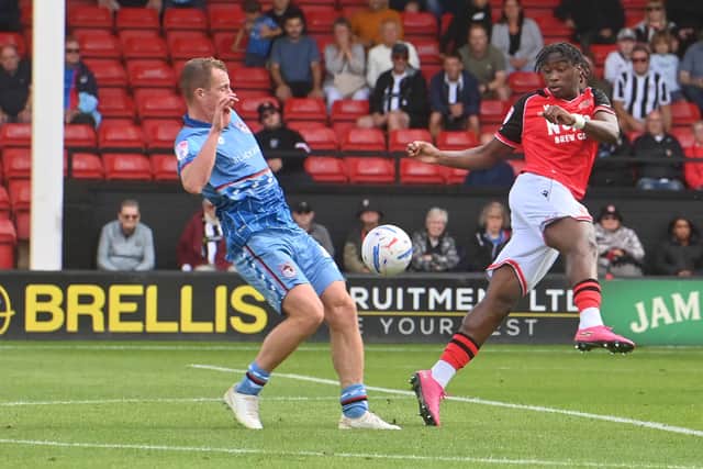 Courtney Clarke has 10 assists in 63 appearances for Walsall in total.