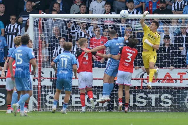 Jed Ward is yet to concede a goal for Walsall.