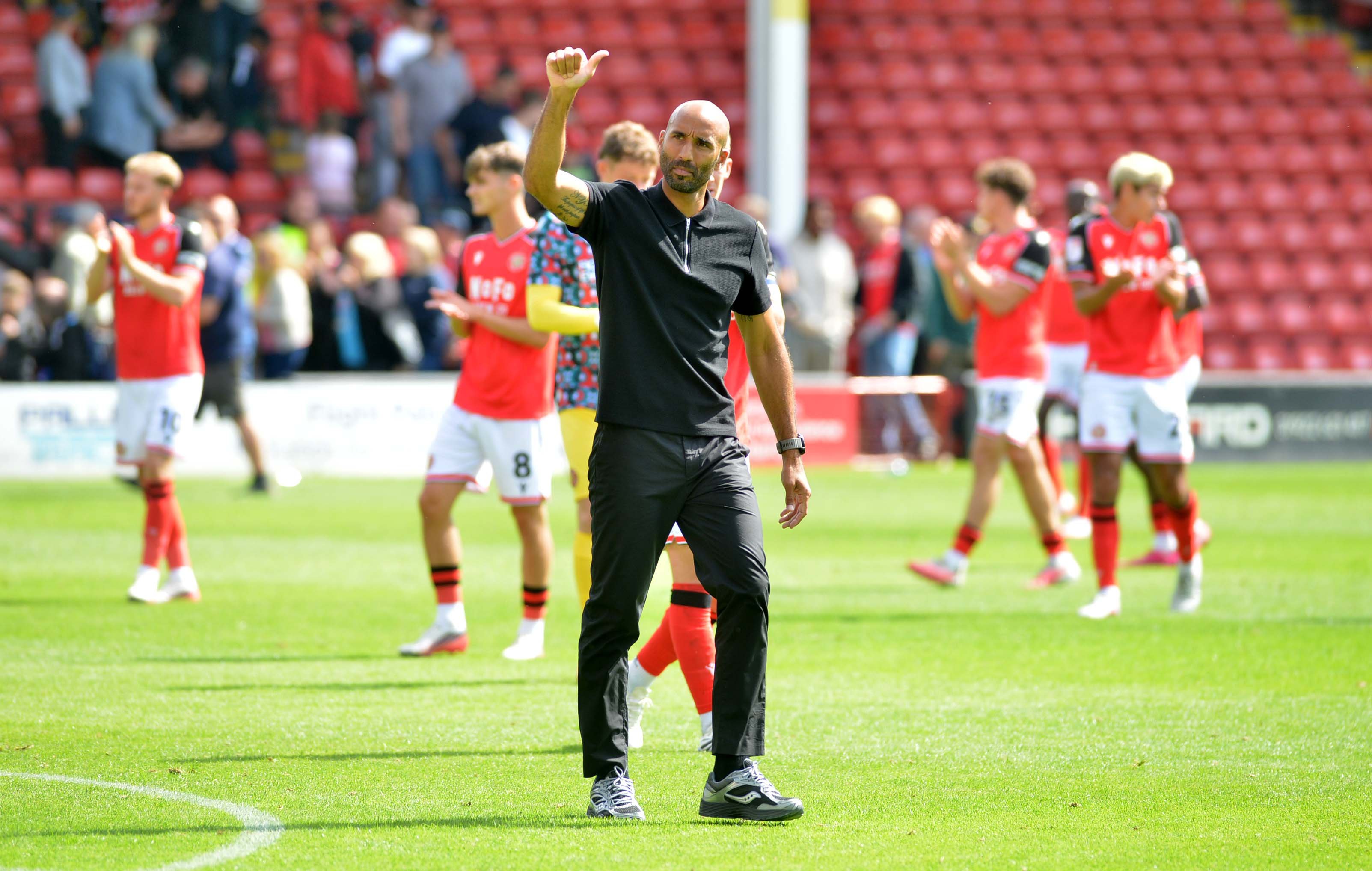 Lee Grant pleased with Walsall's second half improvement in Grimsby draw