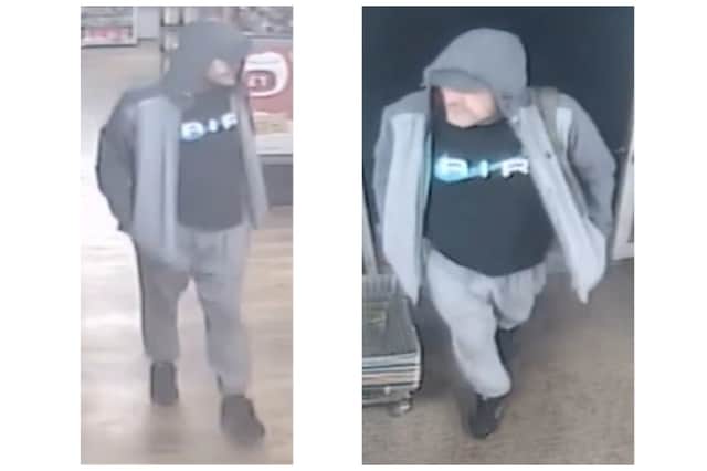 The suspect