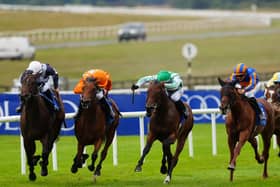 Green Empress (green cap) and Dylan Browne McMonagle win at the Curragh