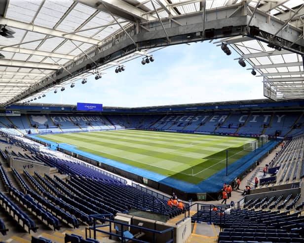 King Power Stadium, home of Leicester City.