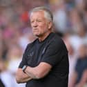 Sheffield United manager Chris Wilder on the touchline