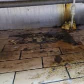 Food inspectors found a poor standard of food hygiene at Ken's Takeaway in Pensnett