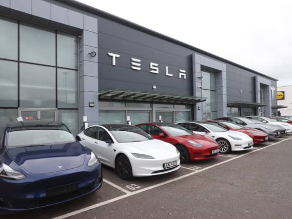 Tesla dealership