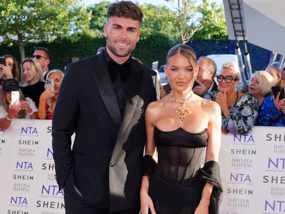 Tom Clare and Molly Smith at the National Television Awards 2024 – London