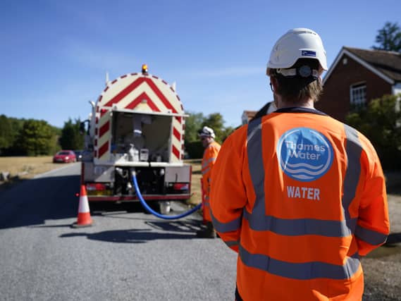 Thames Water workers