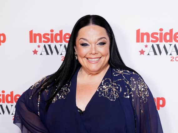 Lisa Riley at the Inside Soap Awards 2025