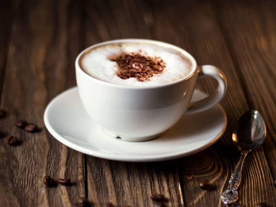 A coffee cup