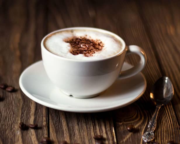 A coffee cup