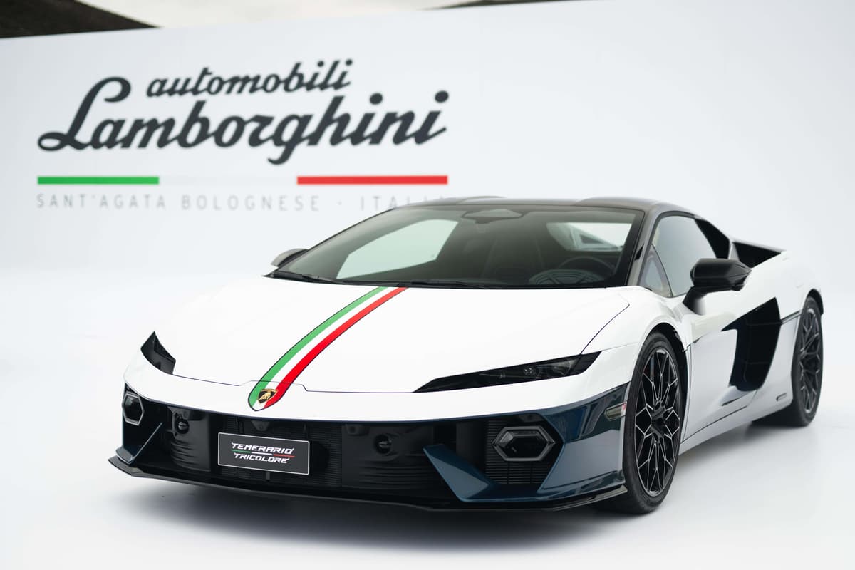 Lamborghinis Temerario Tricolore zelebriert italienisches Erbe