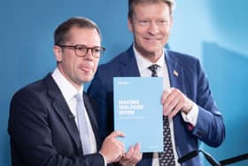 Reform UK Treasury spokesman Robert Jenrick (left) and Reform UK deputy leader Richard Tice