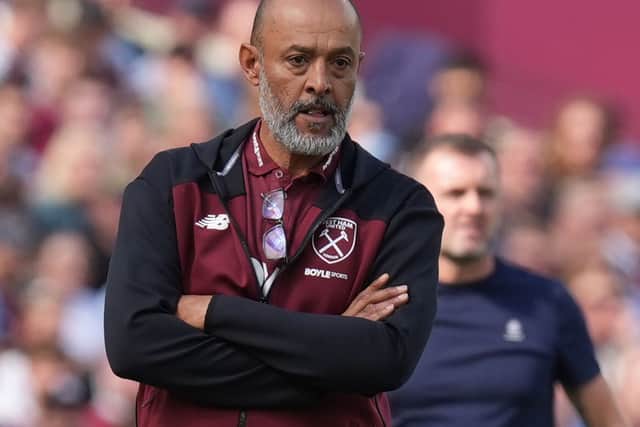 Nuno Espirito Santo looks on