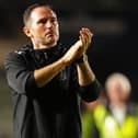 Coventry manager Frank Lampard acknowledges the crowd