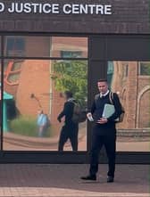 Philip Whitehouse leaving court on Wednesday