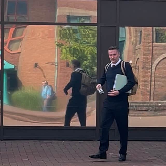 Philip Whitehouse leaving court on Wednesday