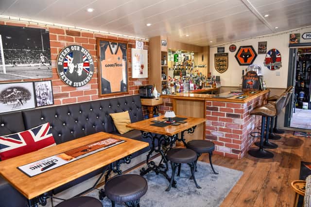 Pub Shed of the Year 2026 Winner Bar Hibby's in Staffordshire.