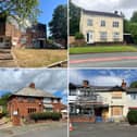 The fire damaged homes going to auction