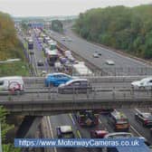 Drivers are currently experiencing delays of around 30 minutes