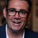Andy Burnham laughing