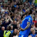 Chelsea’s Danny Welbeck celebrates scoring