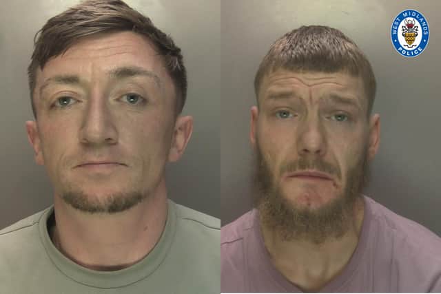 John Guthrie (L) and Kristian Haines (R)